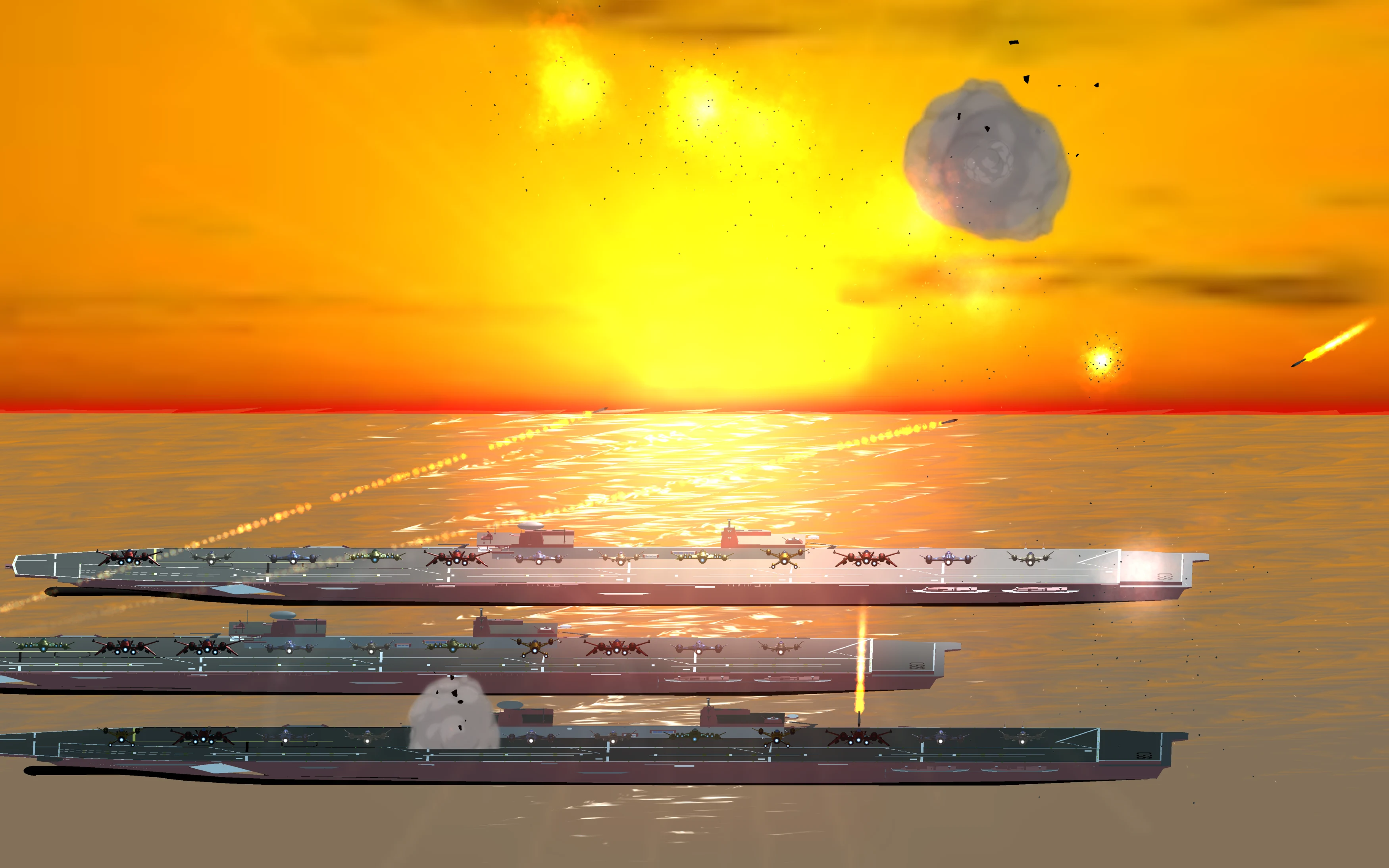 Air Force Missile war game screenshot