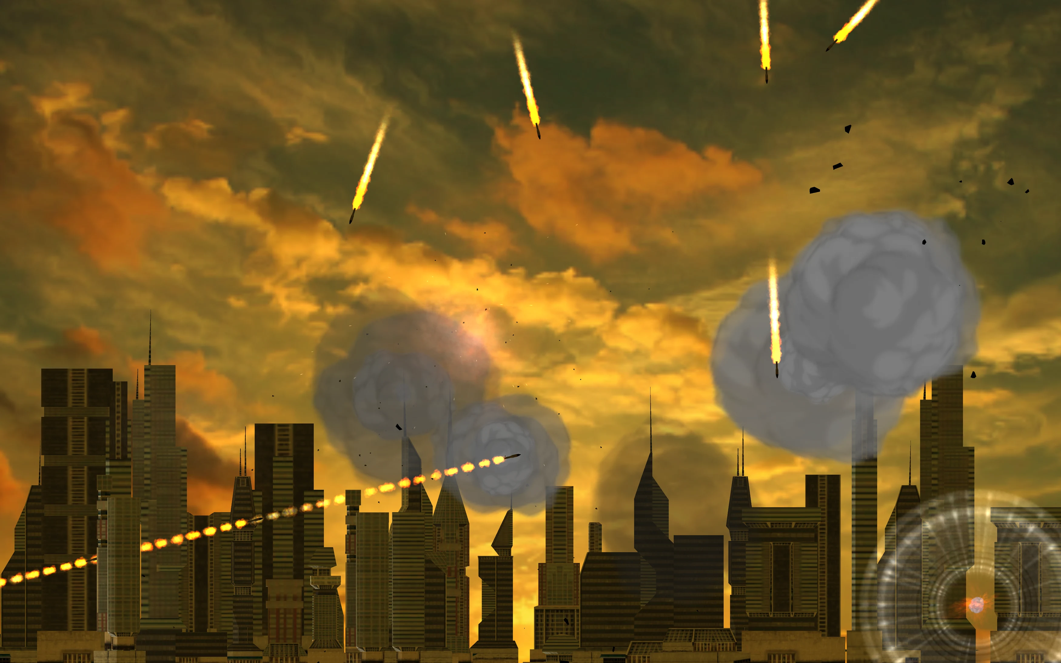 Air Force Missile war game screenshot
