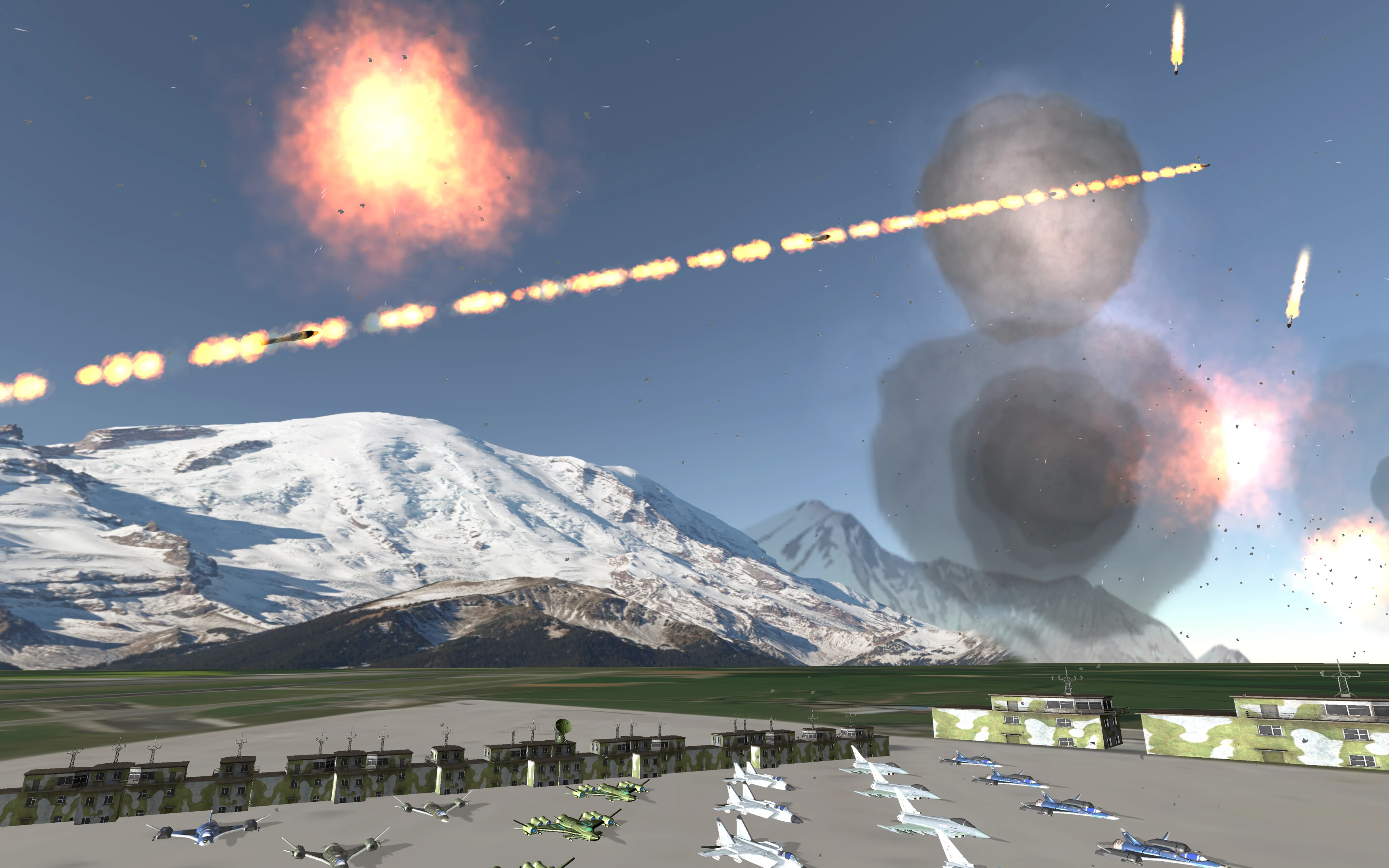 Air Force Missile war game screenshot