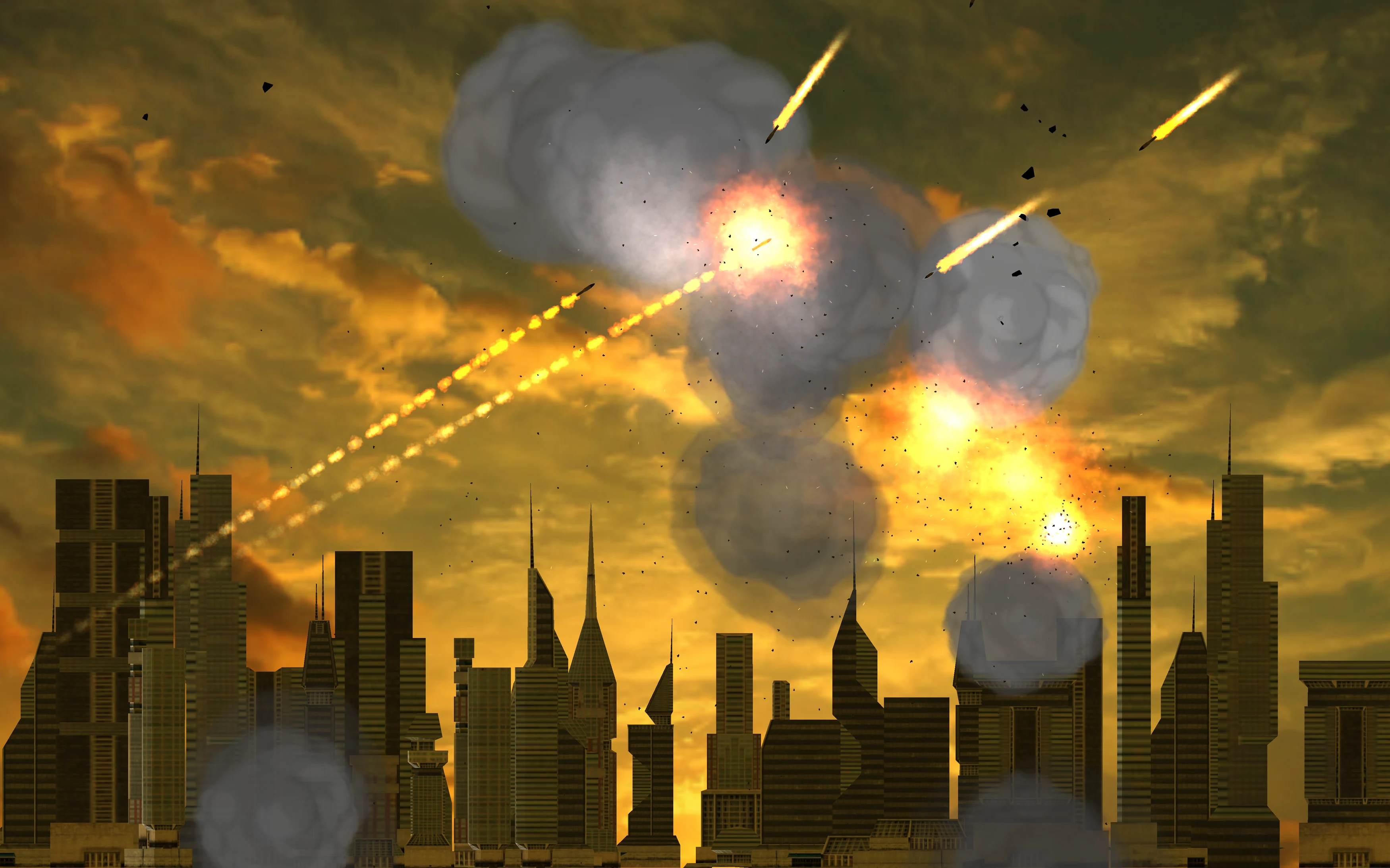 Air Force Missile war game screenshot
