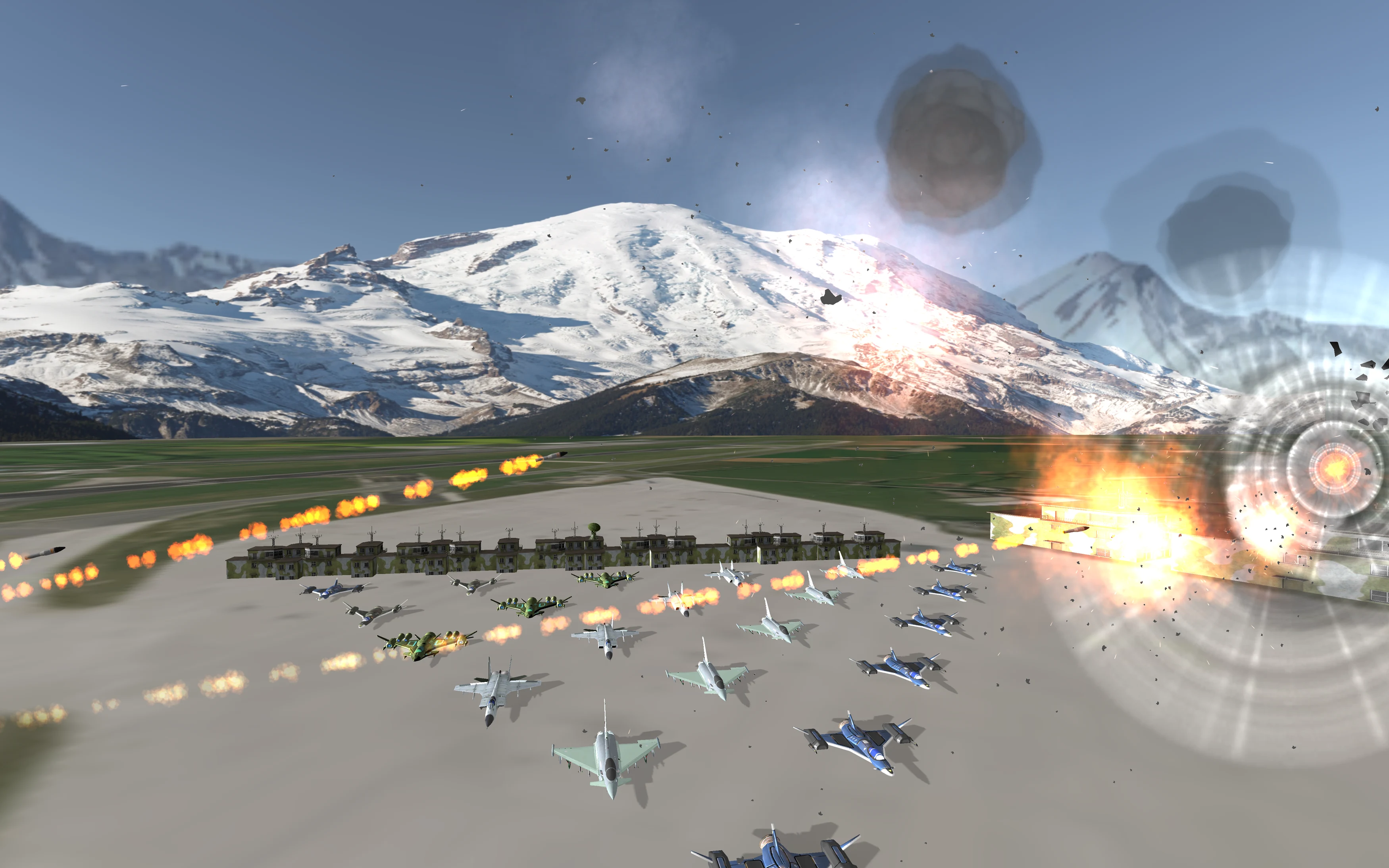 Air Force Missile war game screenshot