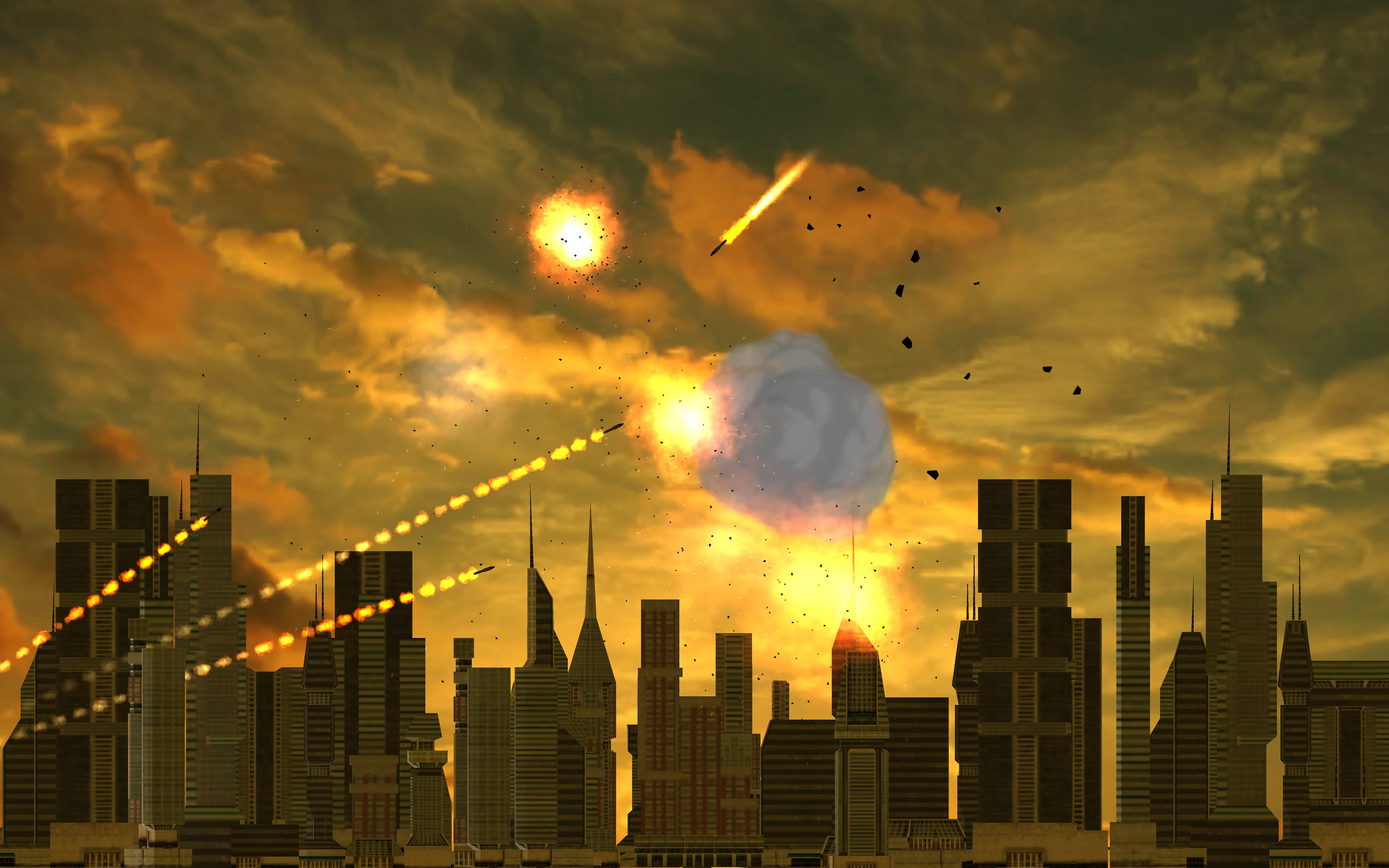 Air Force Missile war game screenshot