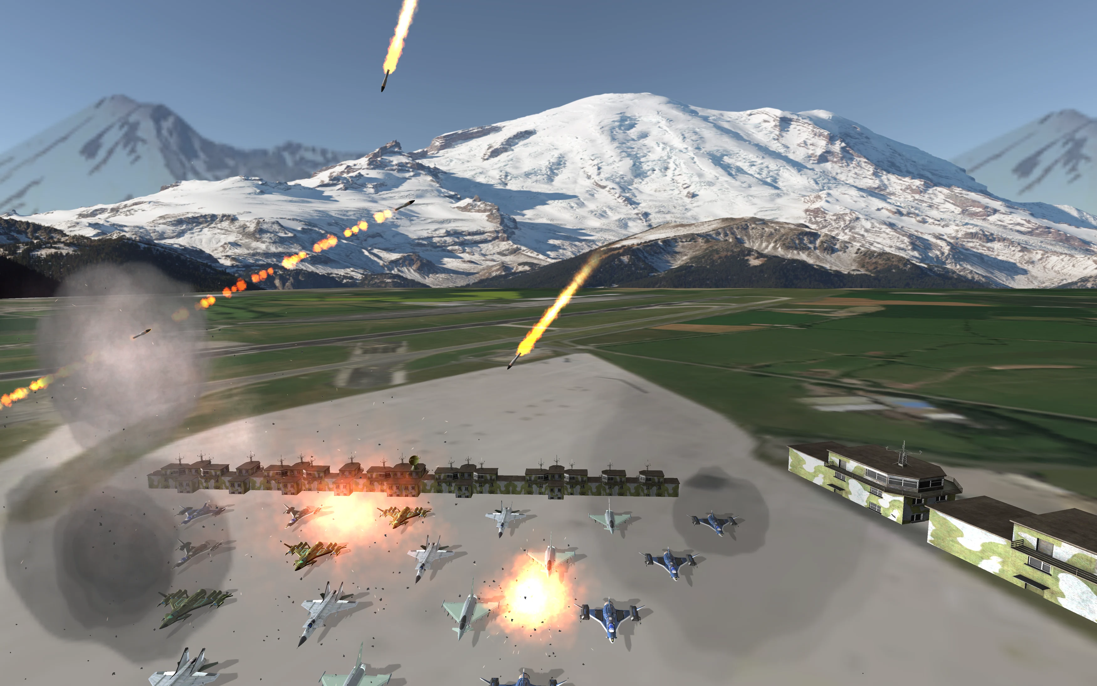 Air Force Missile war game screenshot